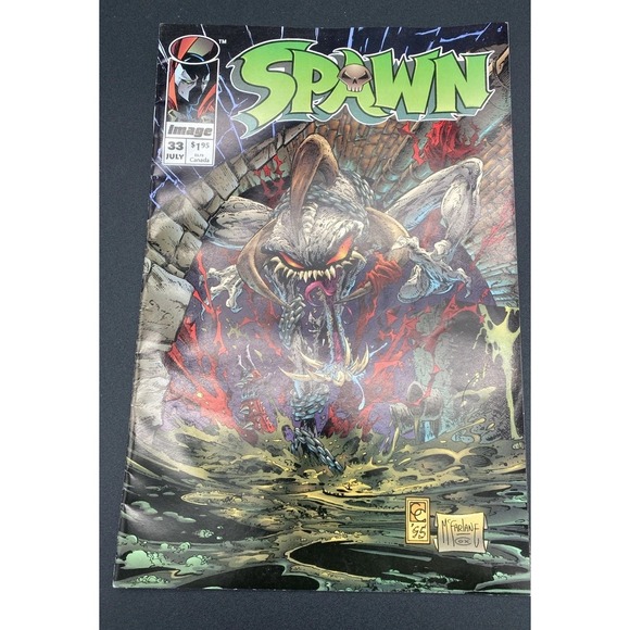 Other - Spawn #33 McFarlane/Capullo - 1st app The FREAK - July 1995‎ Image Comics VF